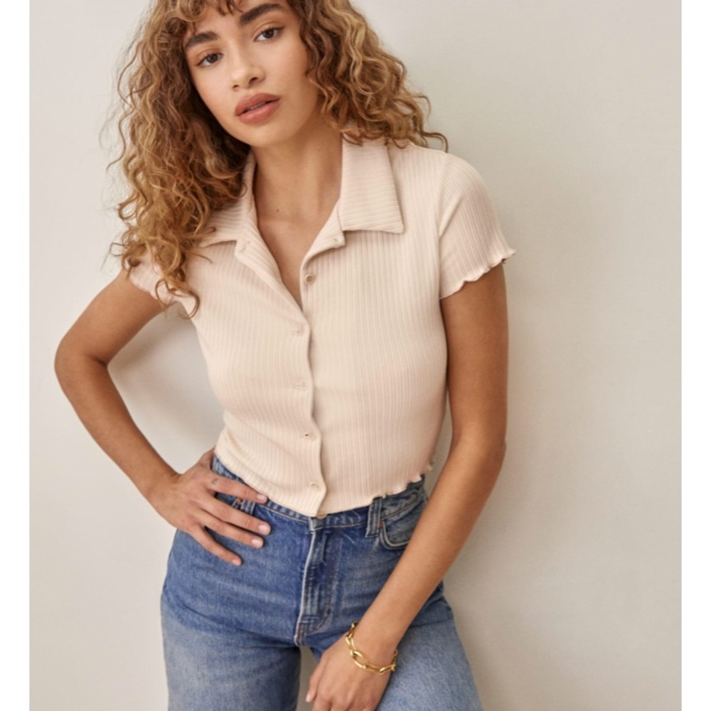 NWT Reformation Brandy Top